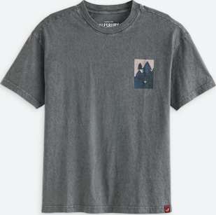 Washed Graphic Heavyweight Relaxed Fit Tee