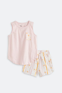 The Puff Sleeve Waisted Top + Short Set