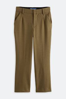 AB SOL SKR WIDE RELAXED STRT LEG PLTD TROUSER W/ SIDE PIPING