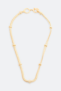 Braid Chain Collar Necklace