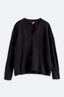 Tate Organic Cotton Side-Zip Sweater