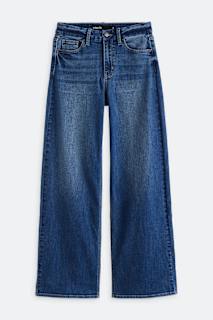 Scissor Cut Longer Length Slim Wide Jean