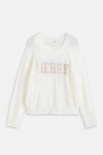 Callie Knitted Sequin Sweater