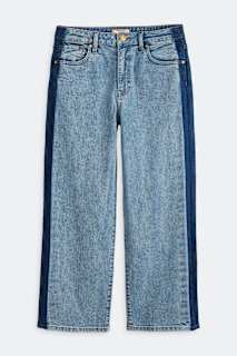 Scissor Cut Longer Length Slim Wide Jean