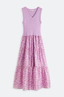 Ella Poplin Flutter Sleeve Dress