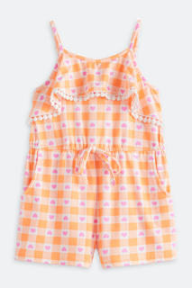 Nala Clip Dot & Eyelet Romper