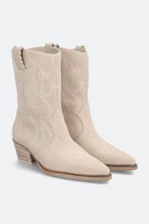 Kelsey Pull On Leather Wedge Bootie