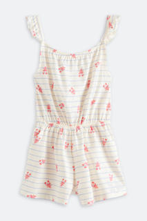 Nala Clip Dot & Eyelet Romper