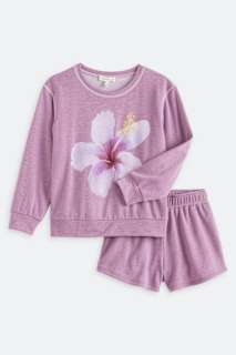 Crinkle Knit Tank + Short Set