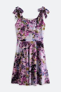 Ruffle High Low mini dress