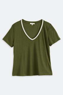 Nana Organic Cotton Structured Shoulder Tee
