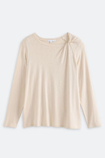 Char Pre-Layered Crew Neck Knit Top