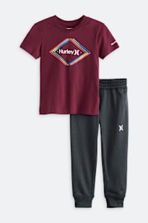 LS Graphic Tee + Jogger Set