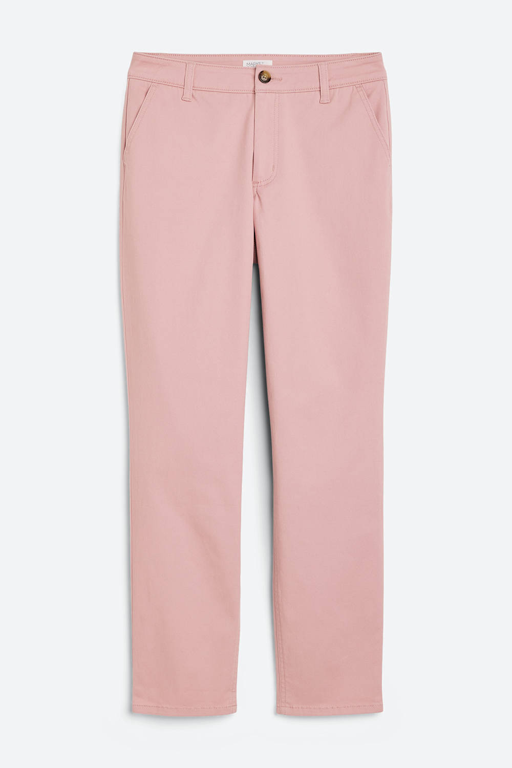 Madison Mid Rise Slim Straight Chino Pant