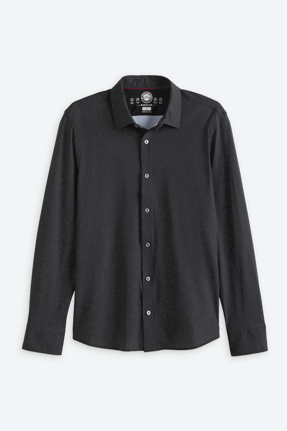 Vincent LS Pinstripe Performance Commuter Shirt