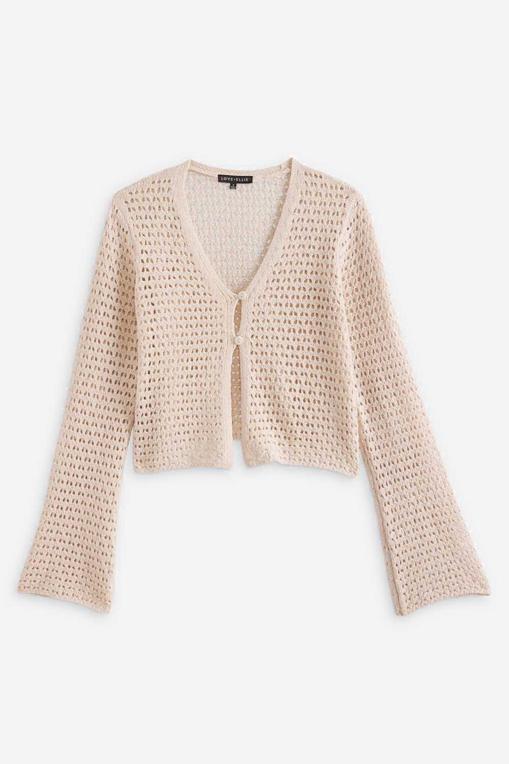 Lanora Long Sleeve Crochet Cardigan