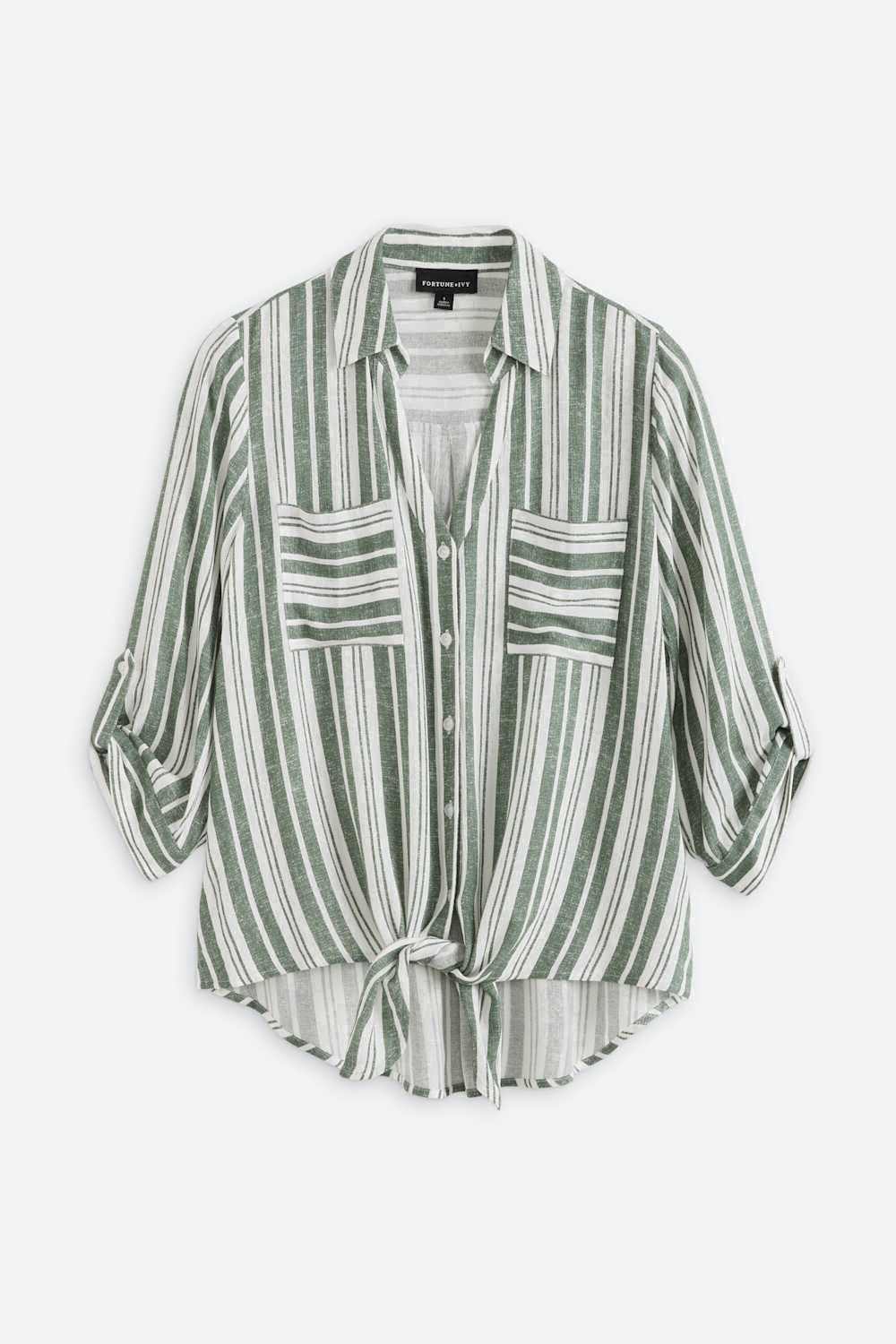 Blake Tie Front Blouse