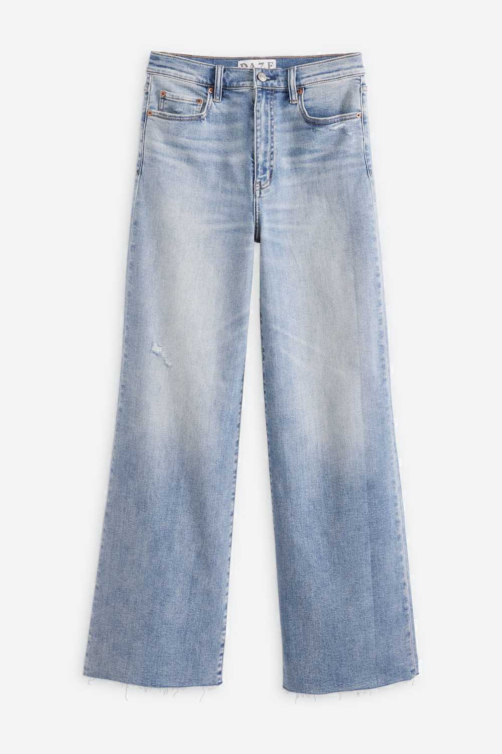 Far Out High Rise Wide Leg Jean