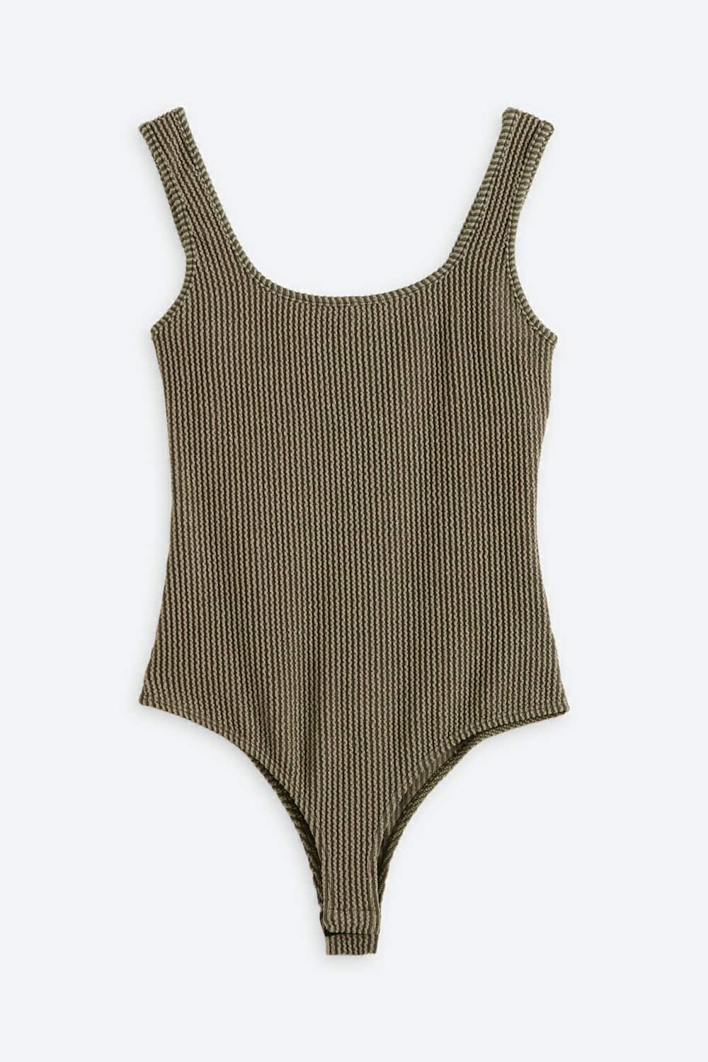 Teira Scoop Neck Knit Bodysuit