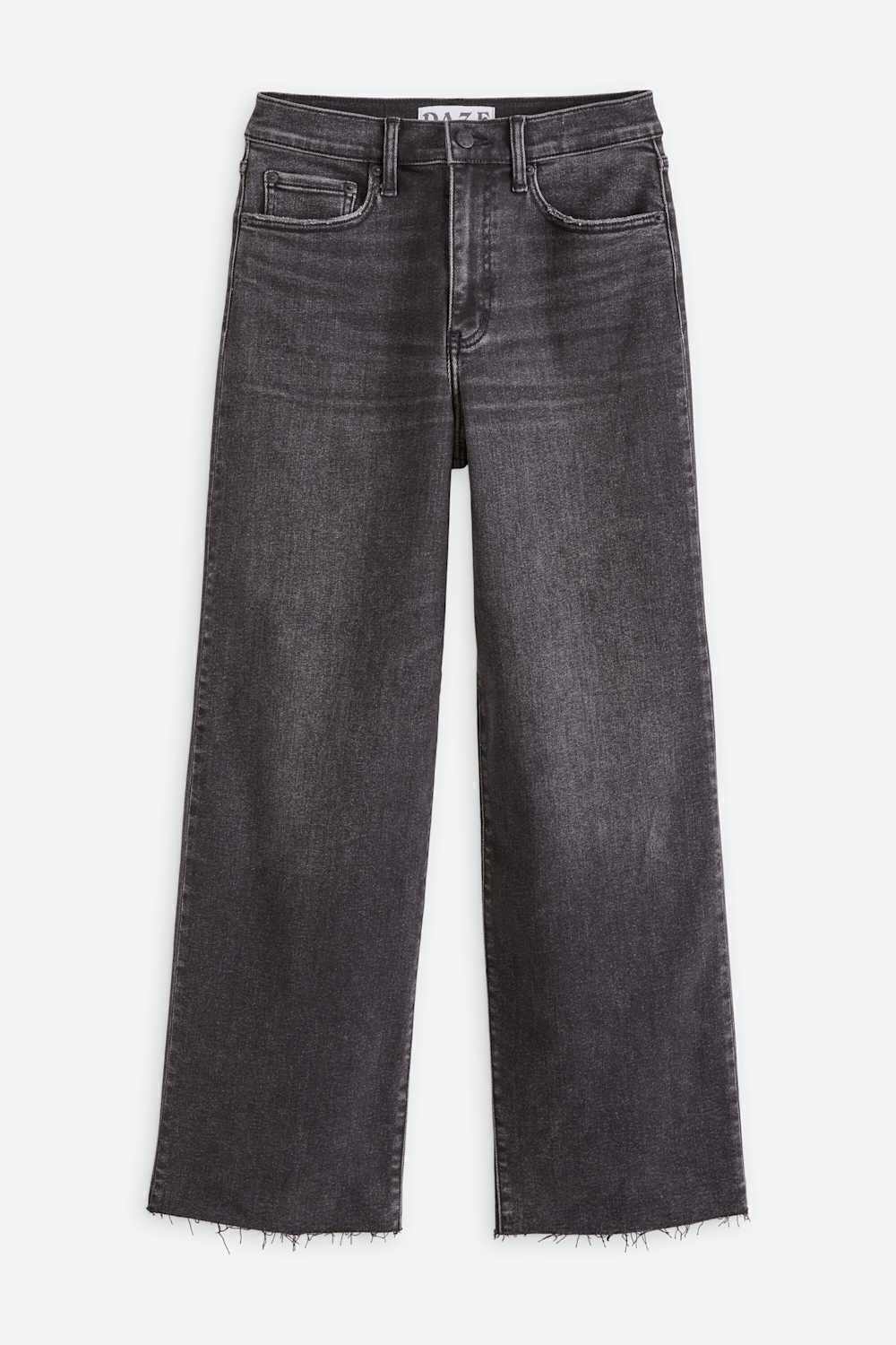 Pleaser High Rise Ankle Wide Leg Jean