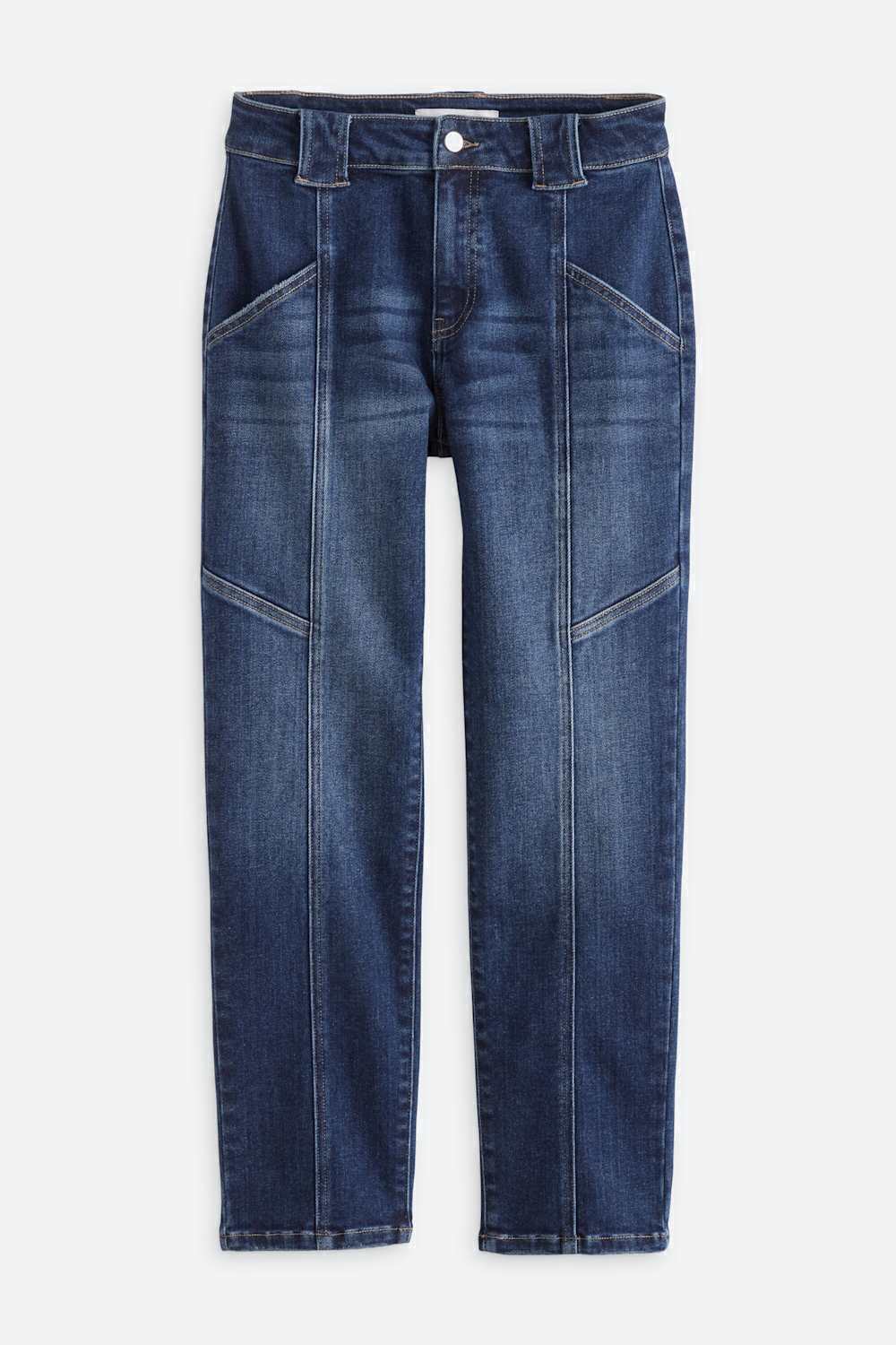 Kailani High Rise Crop Straight Jean