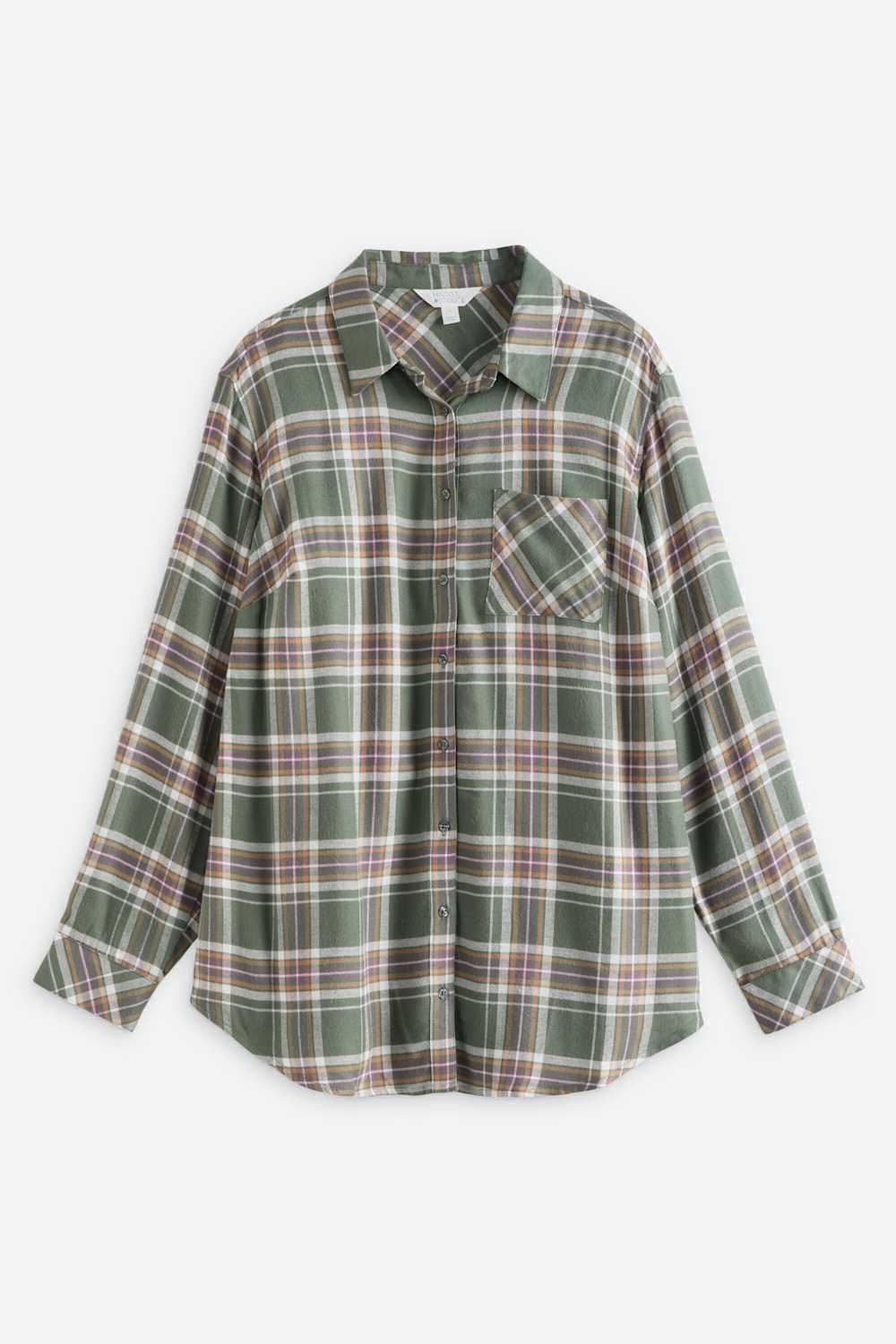 Maeve Cozy Boyfriend Fit Woven Top