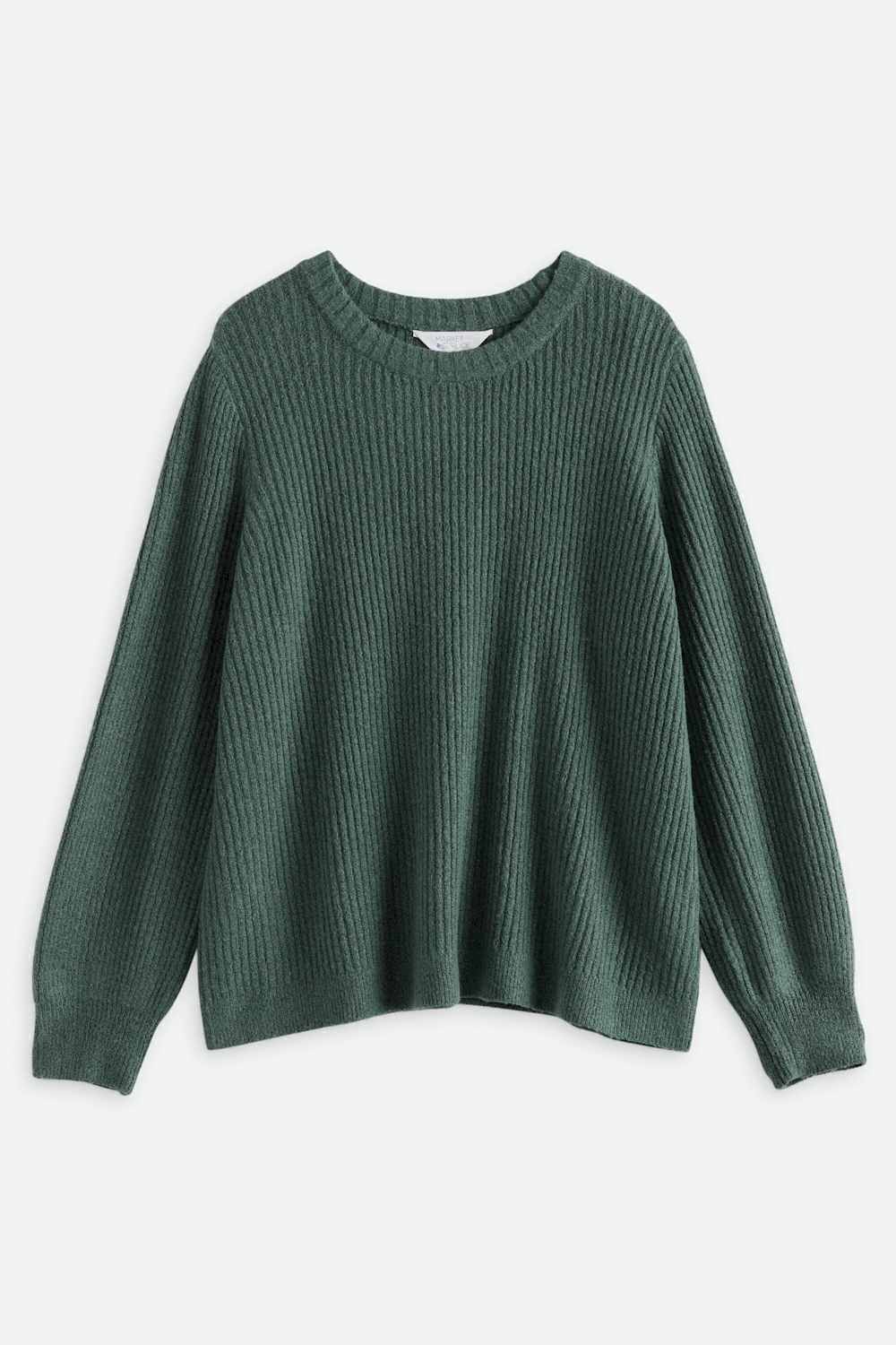 Aspen Cropped Blouson Sleeve Sweater