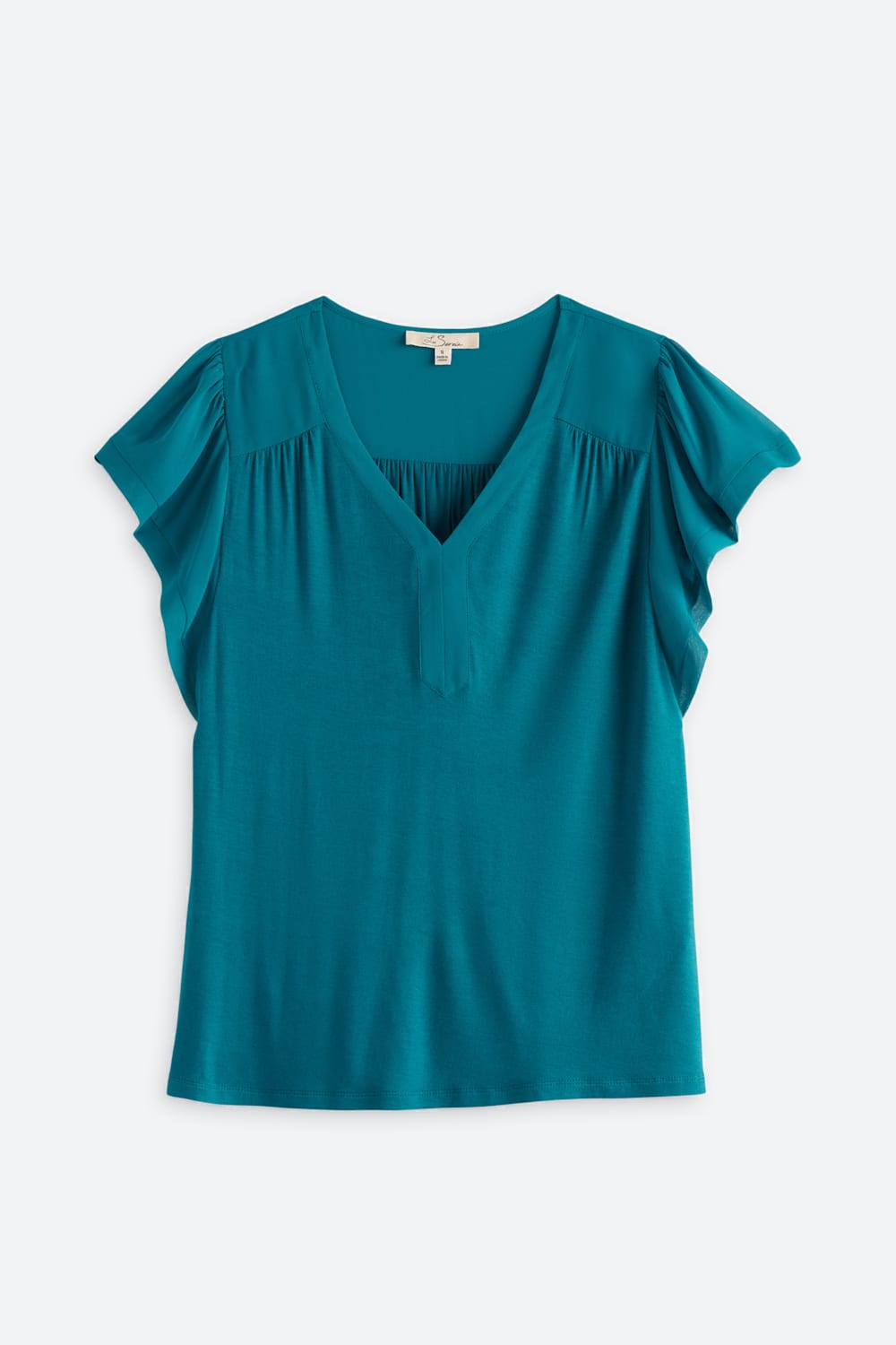 Elah Flutter Sleeve Knit Top