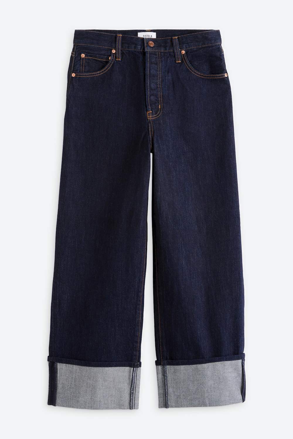 Ryder Rigid High Rise Cuffed Straight Jean