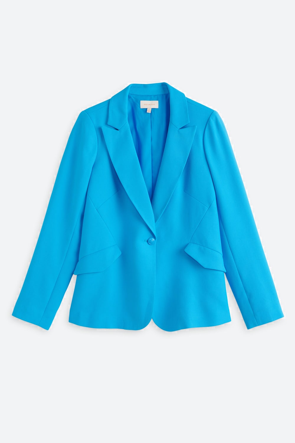 Reyes Slanted Pocket Longline Blazer