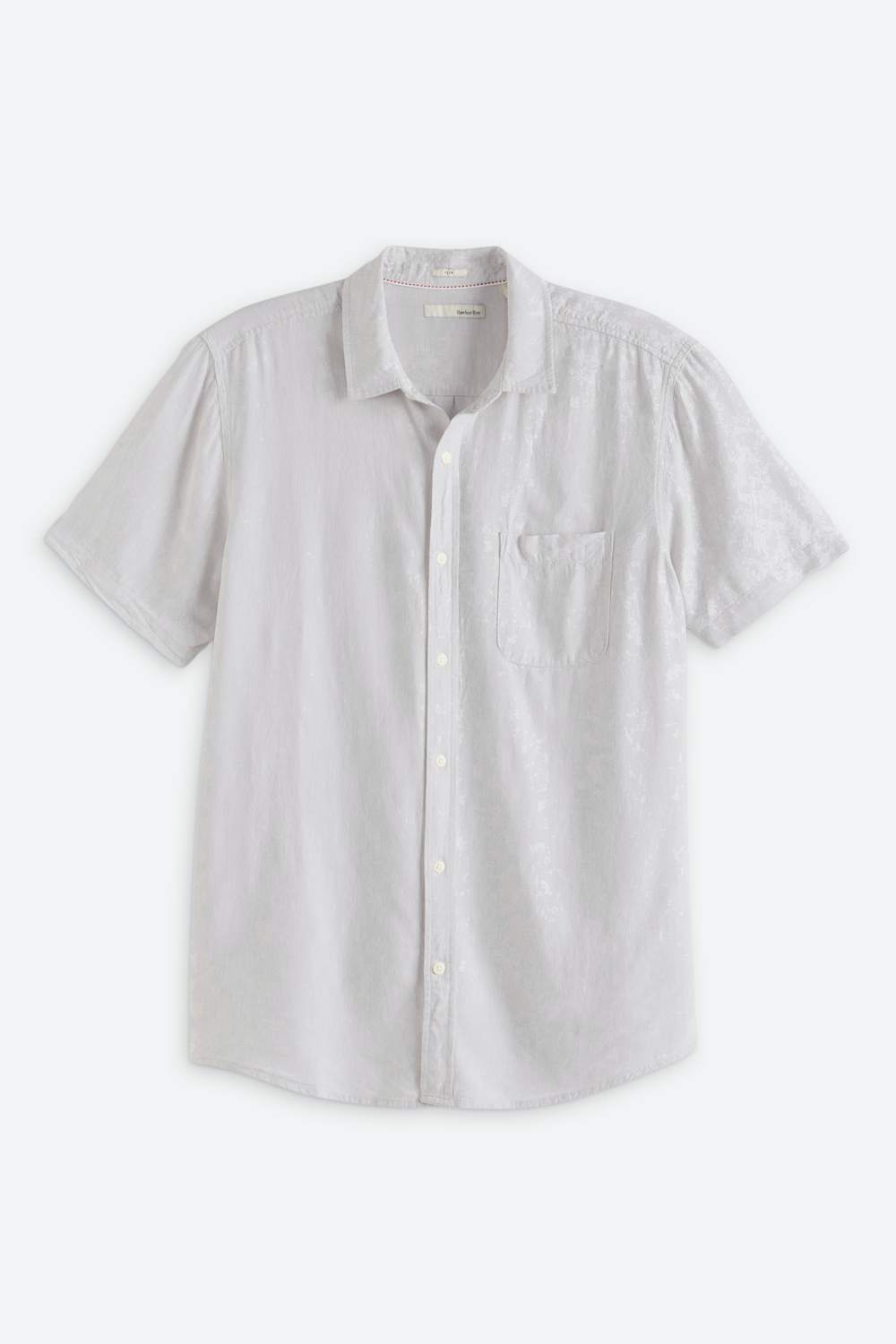 Solid Essential Linen SS Shirt Slim Fit Shirt