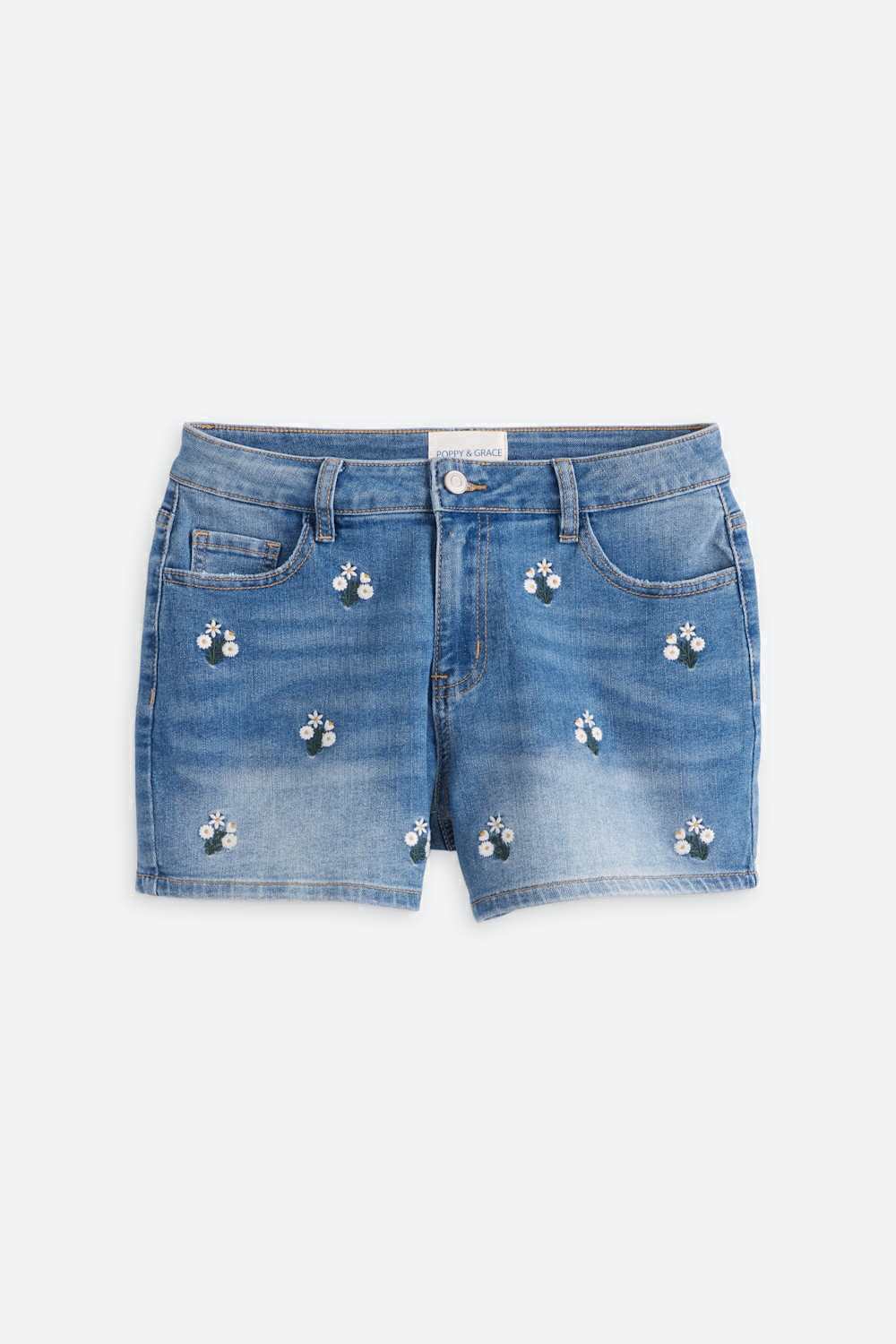 Embroidered Short
