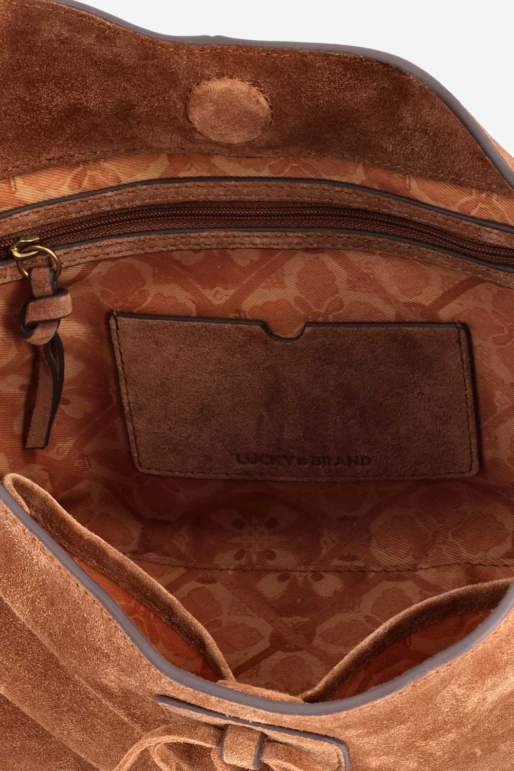 Clem Suede Shoulder Bag