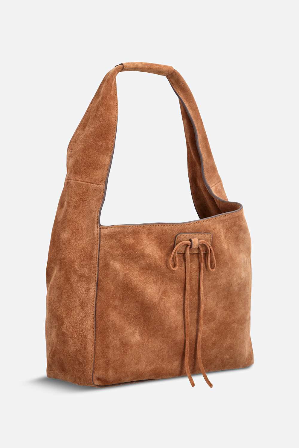 Clem Suede Shoulder Bag