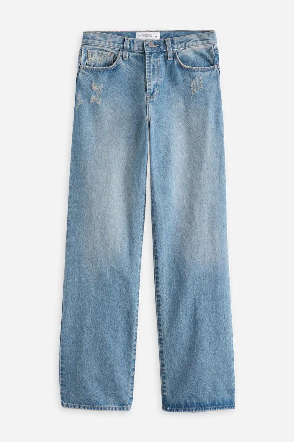 Relaxed Rigid Straight Jean