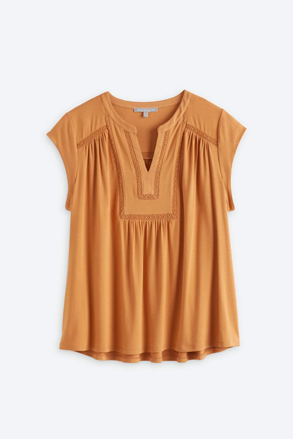 Namika Split Neck Knit Top