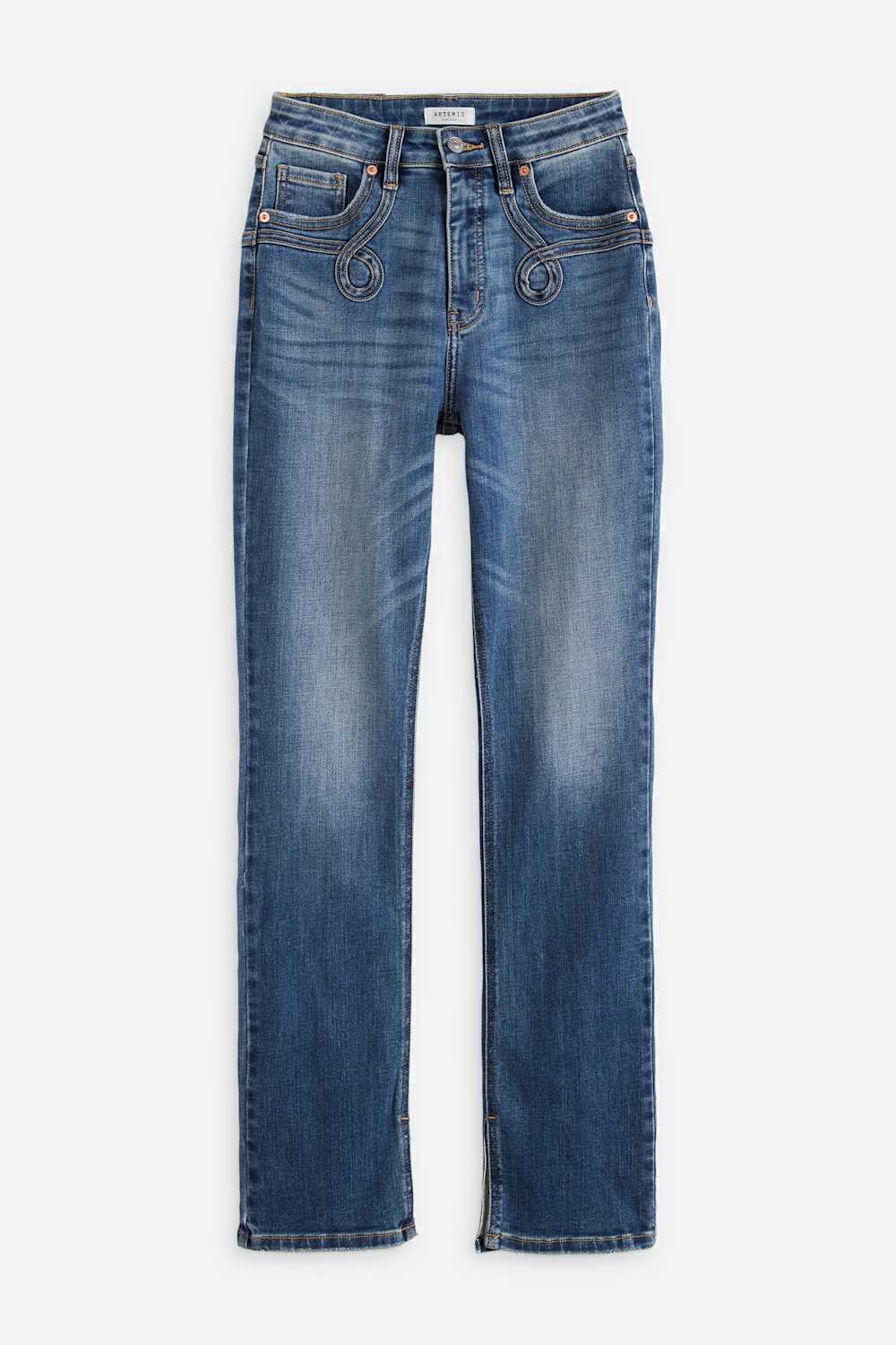 Chelsea Bootcut Jean with Pocket Detail