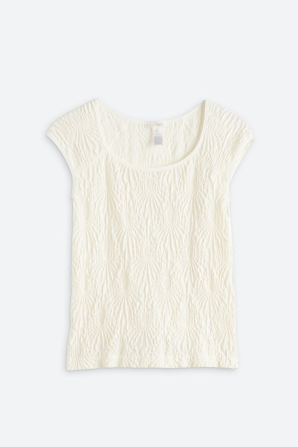 Loamie Square Neck Textured Knit Top