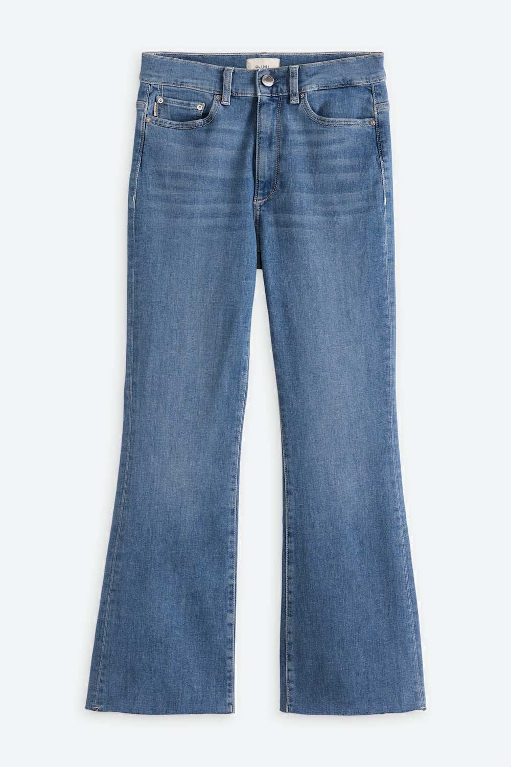 Bridget Boot: high rise instasculpt crop Jean