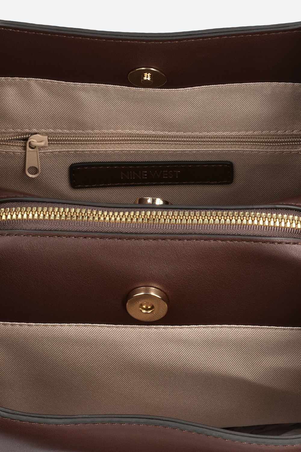 Eamon Triple Compartment Shoulder Bag