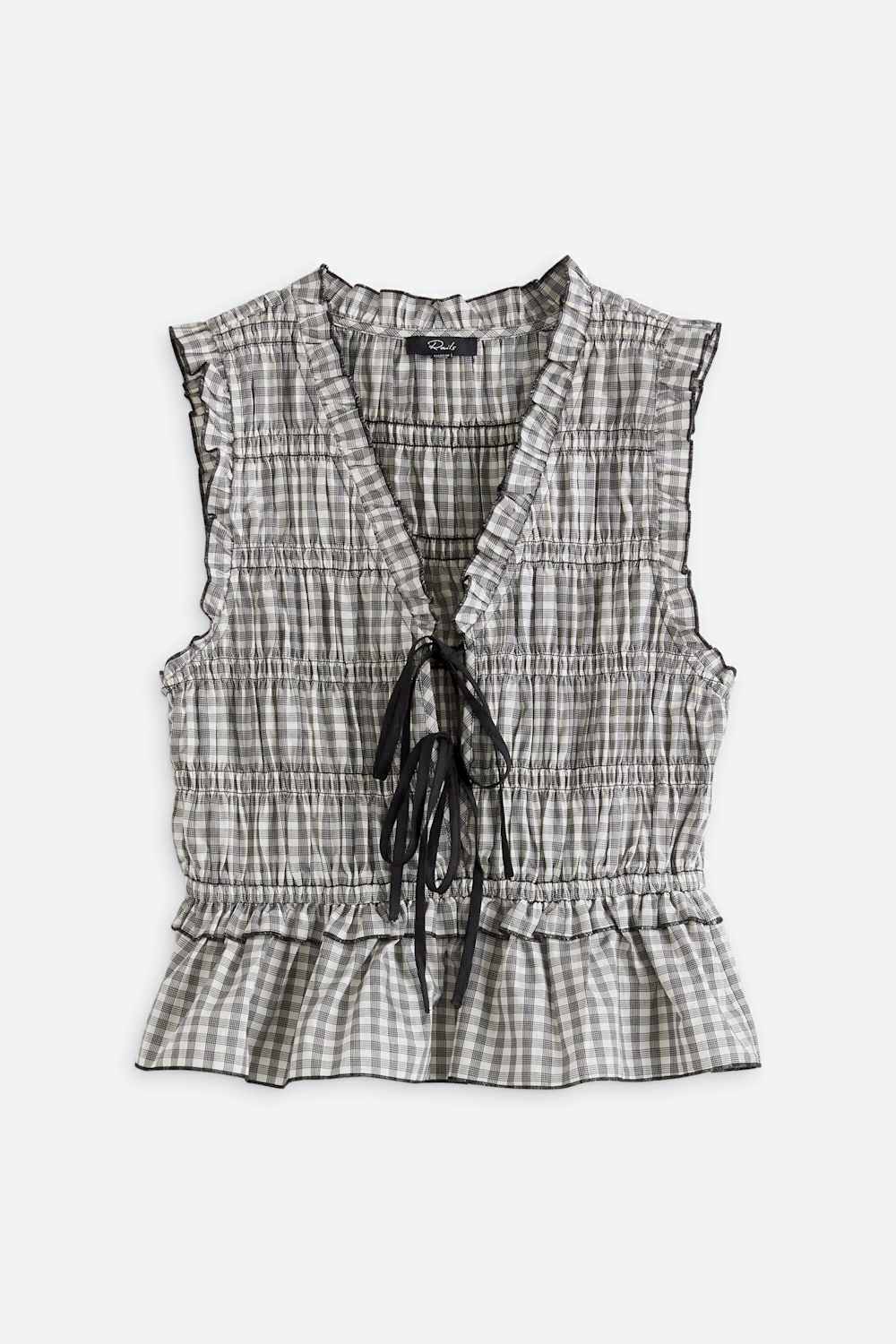 Martine Peplum Tank