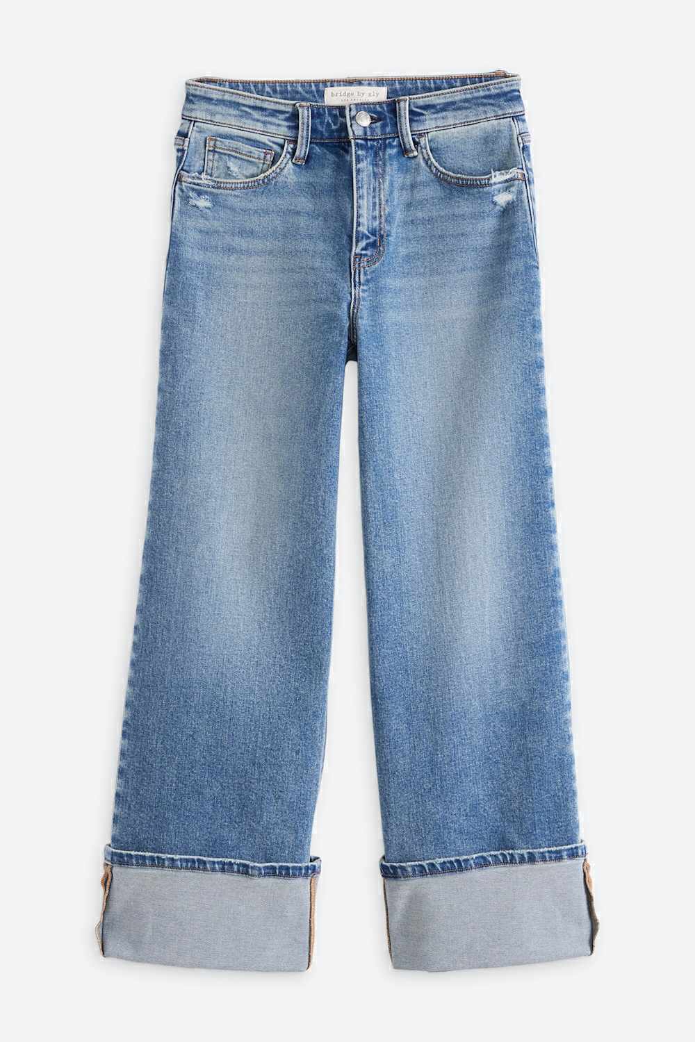 High Rise Wide Leg Jean