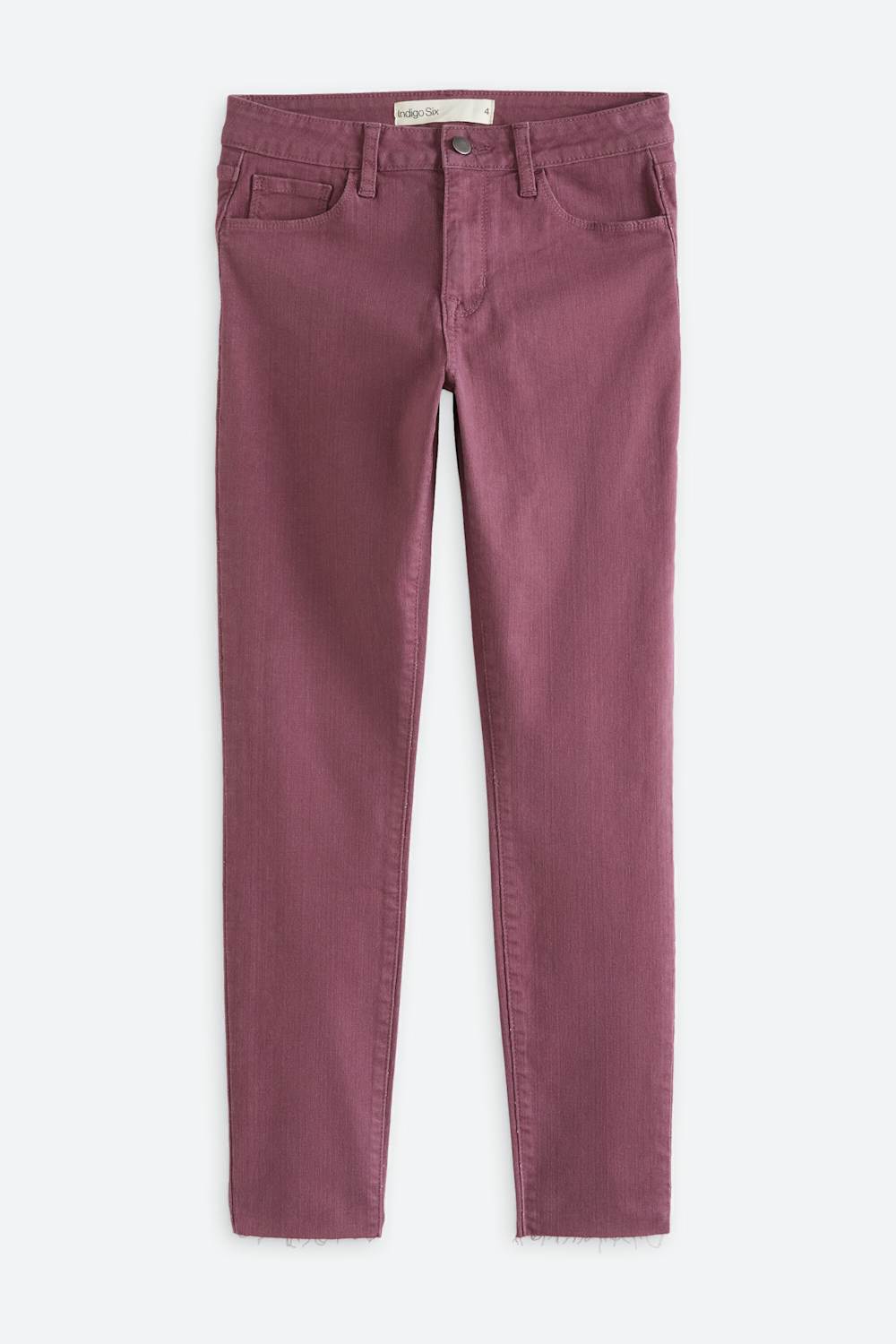 Mid Rise Scissor Cut Skinny Jean