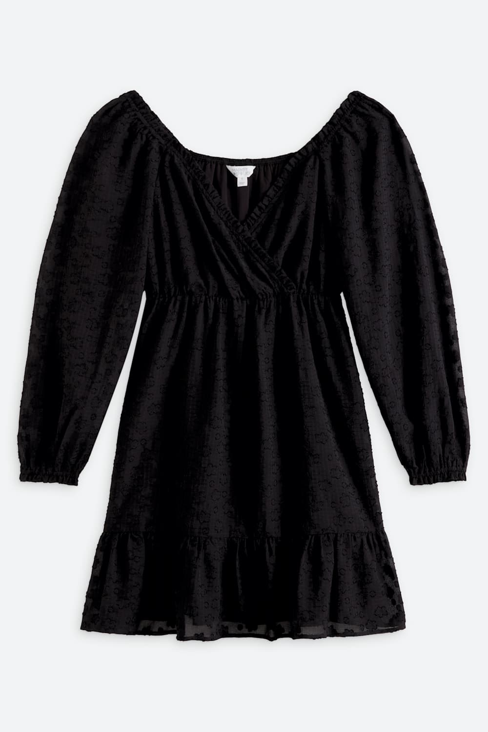 Margot Long Sleeve Surplice Dress