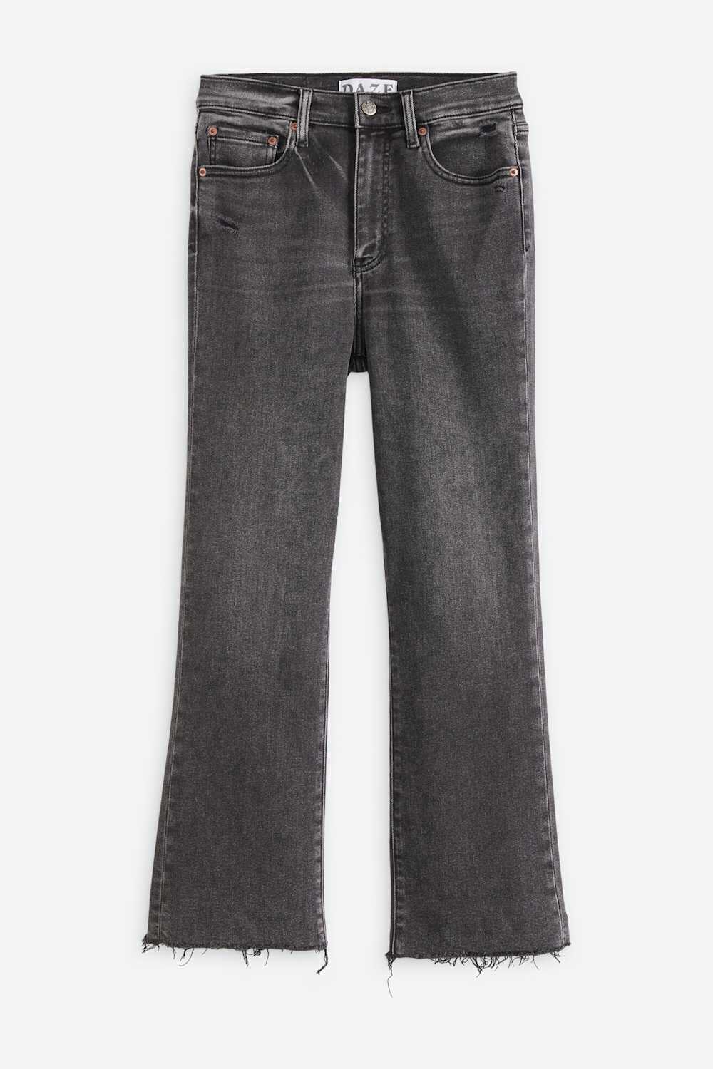 Shy Girl High Rise Kick Flare Jean