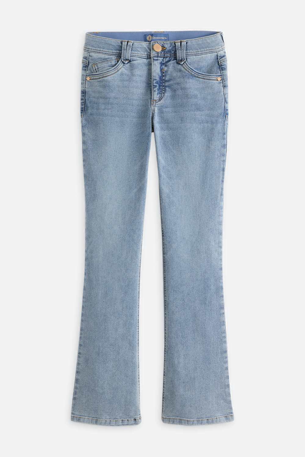 "Ab"Solution Itty Bitty Boot W/ 3D Embroidery Jean