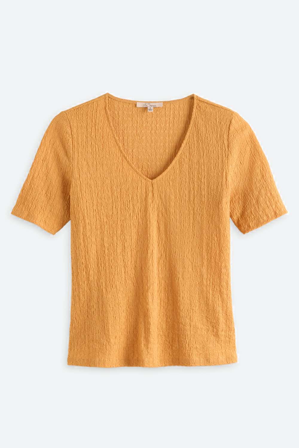 Textured Knit Tee
