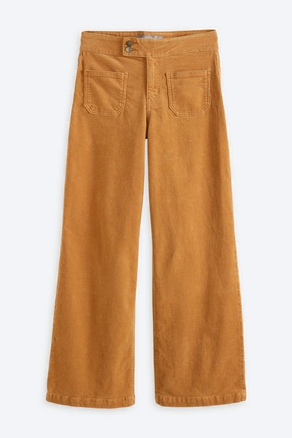 Double Button Flare Pant