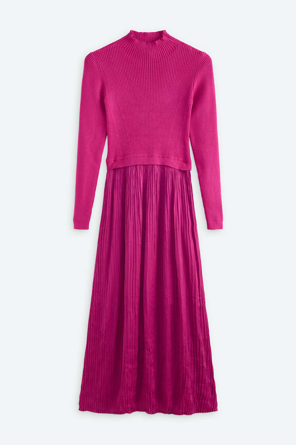 Brigitta Mixed Media Maxi Dress