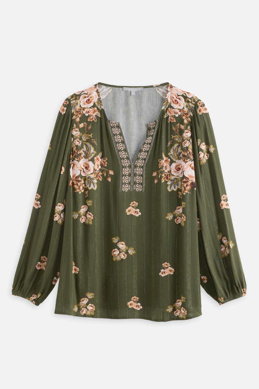 Gurleen Detail Neckline Blouse